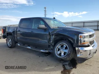 2018 Chevrolet Silverado 1500 LT with VIN 3GCPCREC6JG337086, listed as a Copart auction lot 43741955 with 87,783 mi miles and Salvage Title. Bid and sale history available at DreamBid. Image 4.