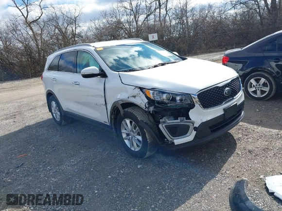 2018 Kia Sorento LX with VIN 5XYPGDA38JG426752, listed as a IAAI auction lot 41741931 with 45,912 mi miles. Bid and sale history available at carsss.com. Image 1.