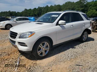 2015 Mercedes-Benz M 350 with VIN 4JGDA5JB6FA617820, listed as a Copart auction lot 57787965 with 135,285 mi miles and Salvage title. Bid and sale history available at DreamBid. Image 1.