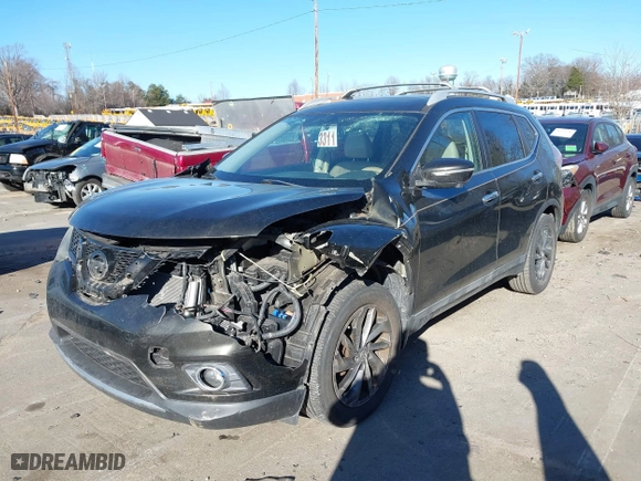 2015 Nissan Rogue SL with VIN 5N1AT2MVXFC809134, listed as a IAAI auction lot 41700086 with 93,952 mi miles. Bid and sale history available at carsss.com. Image 17.