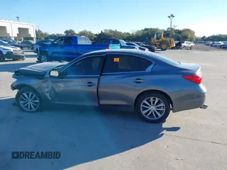 2017 Infiniti Q50 2.0t Premium with VIN JN1CV7AR4HM680223, listed as a IAAI auction lot 41293719 with 78,823 mi miles. Bid and sale history available at carsss.com. Image 15.