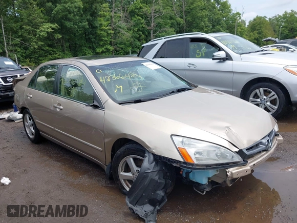 2005 Honda Accord EX-L z VIN 1HGCM56885A006160, wystawiony jako IAAI lot #42366484 z przebiegiem 114 828 mil mil oraz . Historia ofert i sprzedaży dostępna na DreamBid. Obrazek 1.