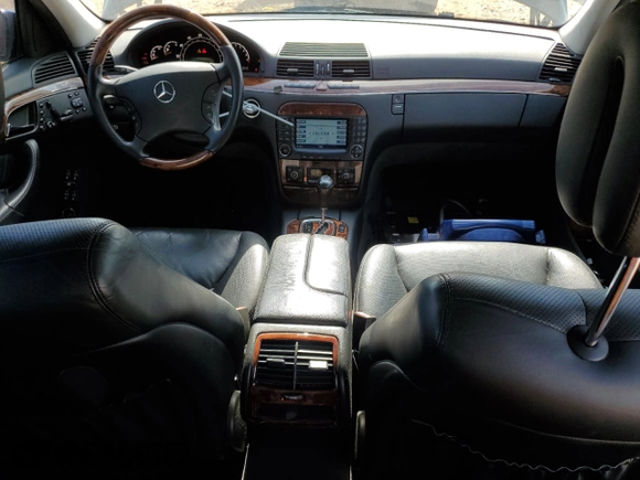 2004 Mercedes-Benz S 320/430/500 with VIN WDBNG75J84A427016, listed as a Copart auction lot 55009715 with Not Provided miles and Clean Title. Bid and sale history available at carsss.com. Image 8.