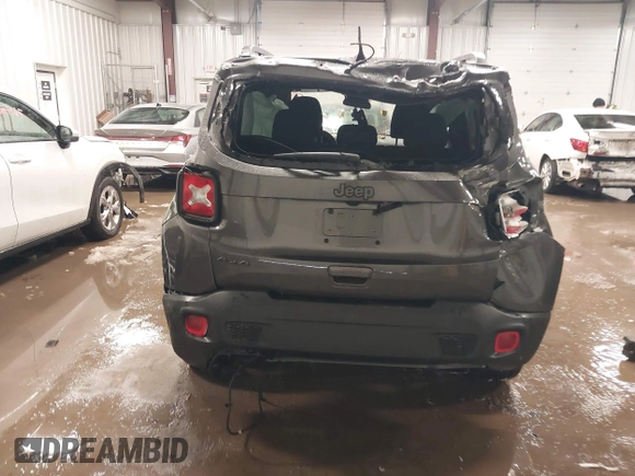 2021 Jeep Renegade Latitude with VIN ZACNJDBB1MPM71726, listed as a IAAI auction lot 41607723 with 30,655 mi miles. Bid and sale history available at carsss.com. Image 16.