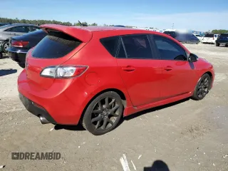 2013 Mazda 3 Mazdaspeed3 Touring with VIN JM1BL1L34D1734135, listed as a Copart auction lot 45232405 with 102,490 mi miles and Salvage Title. Bid and sale history available at DreamBid. Image 3.