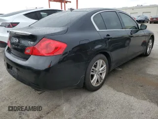 2015 Infiniti Q40 with VIN JN1CV6AP5FM501242, listed as a Copart auction lot 74857644 with 0 mi miles and Salvage Title. Bid and sale history available at carsss.com. Image 3.