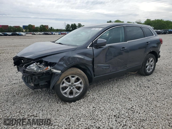 2014 Mazda CX-9 Touring with VIN JM3TB2CA7E0444918, listed as a Copart auction lot 57801165 with 116,638 mi miles and Salvage title. Bid and sale history available at DreamBid. Image 1.