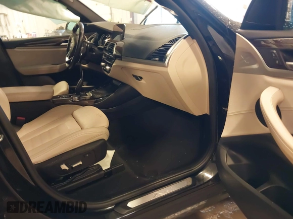 2019 BMW X3 xDrive30i with VIN 5UXTR9C51KLE15877, listed as a IAAI auction lot 41941309 with Not Provided miles and . Bid and sale history available at DreamBid. Image 5.