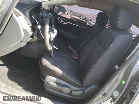 2017 Nissan Sentra S with VIN 3N1AB7AP3HY316743, listed as a Copart auction lot 76824164 with 112,575 mi miles and Salvage Title. Bid and sale history available at DreamBid. Image 7.