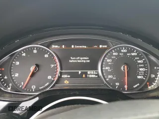 2016 Audi A8 3.0T with VIN WAU34AFD6GN010205, listed as a Copart auction lot 82362184 with 118,464 mi miles and Salvage Title. Bid and sale history available at DreamBid. Image 9.