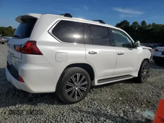 2019 Lexus LX with VIN JTJHY7AX4K4294785, listed as a Copart auction lot 70458704 with 45,477 mi miles and Salvage Title. Bid and sale history available at carsss.com. Image 3.