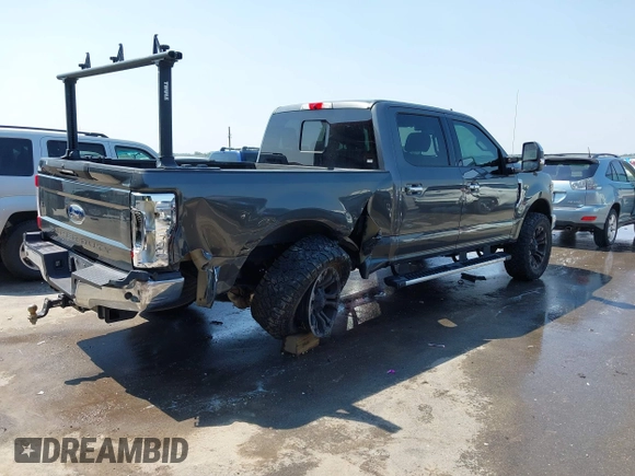 2019 Ford F-250 XL with VIN 1FT7W2BT9KED11352, listed as a IAAI auction lot 42442144 with 123,664 mi miles and . Bid and sale history available at DreamBid. Image 4.