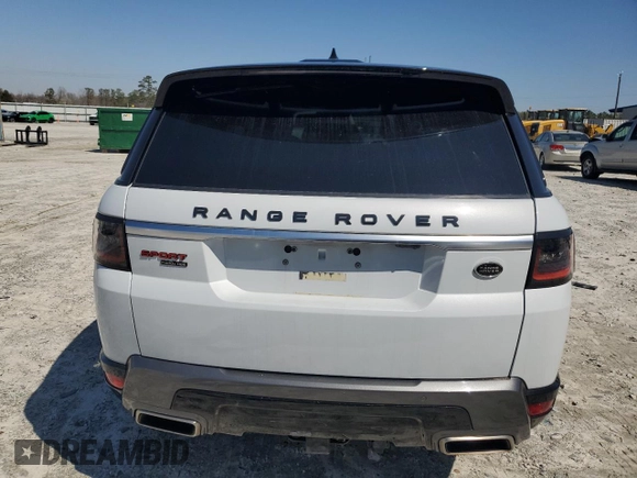 2020 Land Rover Range Rover Sport with VIN SALWR2RY2LA893381, listed as a Copart auction lot 47551885 with 63,252 mi miles and Salvage Title. Bid and sale history available at DreamBid. Image 6.