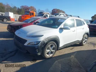 2022 Hyundai Kona SEL with VIN KM8K32ABXNU855957, listed as a IAAI auction lot 41004984 with 69,179 mi miles. Bid and sale history available at carsss.com. Image 16.