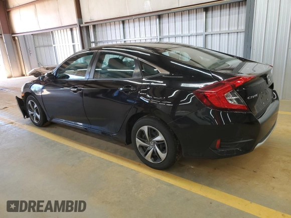 2020 Honda Civic LX z VIN 2HGFC2F64LH551171, wystawiony jako Copart lot #48491715 z przebiegiem 56 715 mil mil oraz Szkoda całkowita • Salvage title. Historia ofert i sprzedaży dostępna na DreamBid. Obrazek 2.