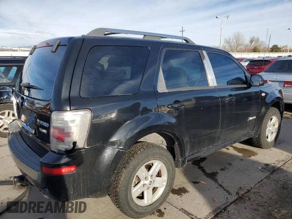 2008 Mercury Mariner with VIN 4M2CU39H48KJ06277, listed as a Copart auction lot 86134924 with 170,917 mi miles and Salvage title. Bid and sale history available at DreamBid. Image 3.