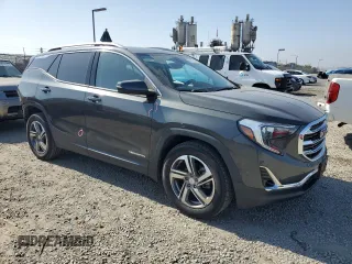 2020 GMC Terrain SLT with VIN 3GKALPEV3LL234587, listed as a Copart auction lot 61223135 with 37,989 mi miles and Salvage title. Bid and sale history available at DreamBid. Image 4.