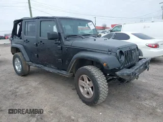 2008 Jeep Wrangler Unlimited X with VIN 1J8GA39148L577903, listed as a IAAI auction lot 41564957 with 95,359 mi miles. Bid and sale history available at carsss.com. Image 1.