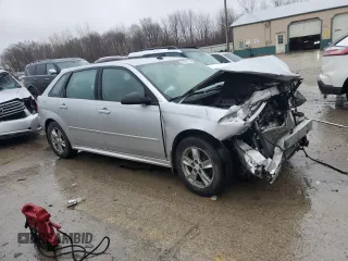 2005 Chevrolet Malibu Maxx LS with VIN 1G1ZT64865F321569, listed as a Copart auction lot 86920634 with 167,631 mi miles and Salvage Title. Bid and sale history available at carsss.com. Image 4.