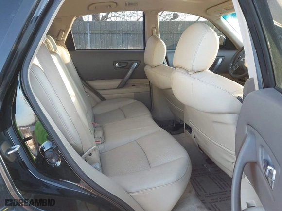 2006 Infiniti FX35 with VIN JNRAS08WX6X210791, listed as a IAAI auction lot 41373422 with 1 mi miles. Bid and sale history available at carsss.com. Image 8.