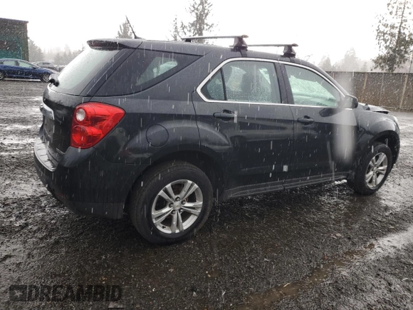2013 Chevrolet Equinox LS with VIN 2GNALBEK0D6270819, listed as a Copart auction lot 48533605 with 138,651 mi miles and Salvage Title. Bid and sale history available at carsss.com. Image 3.