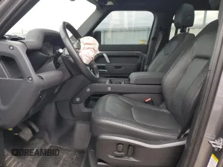 2023 Land Rover Defender X-Dynamic SE with VIN SALE2EEU2P2126733, listed as a Copart auction lot 50526185 with 39,167 mi miles and Salvage title. Bid and sale history available at DreamBid. Image 7.