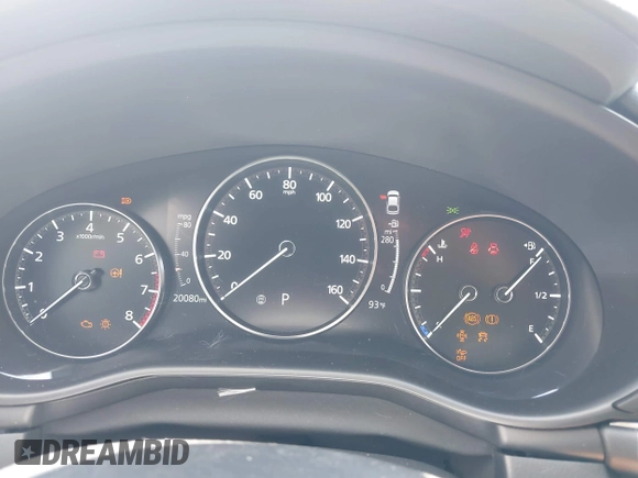 2022 Mazda 3 Select z VIN JM1BPAKL1N1519383, wystawiony jako IAAI lot #39742243 z przebiegiem 20 080 mil mil oraz . Historia ofert i sprzedaży dostępna na DreamBid. Obrazek 7.