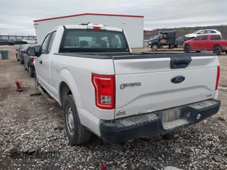 2016 Ford F-150 XL with VIN 1FTEX1CF6GFC31838, listed as a IAAI auction lot 41486248 with 158,387 mi miles and . Bid and sale history available at carsss.com. Image 3.