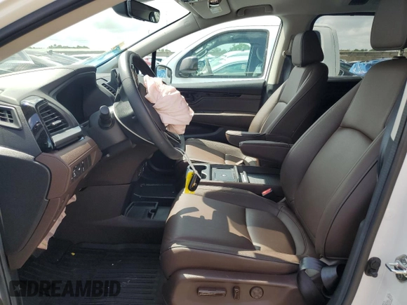 2025 Honda Odyssey Touring with VIN 5FNRL6H87SB001792, listed as a Copart auction lot 51049255 with Not provided miles and Salvage title. Bid and sale history available at DreamBid. Image 7.