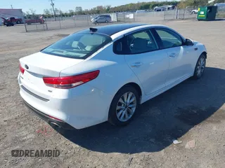 2016 Kia Optima EX with VIN 5XXGU4L35GG098080, listed as a IAAI auction lot 41994612 with 86,646 mi miles and . Bid and sale history available at carsss.com. Image 4.