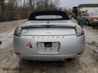 2008 Mitsubishi Eclipse GS with VIN 4A3AL25F68E040437, listed as a Copart auction lot 43521025 with 75,644 mi miles and Salvage Title. Bid and sale history available at carsss.com. Image 6.