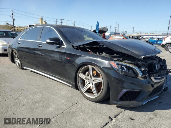 2015 Mercedes-Benz S 63 AMG z VIN WDDUG7JB5FA105017, wystawiony jako Copart lot #57890015 z przebiegiem 104 202 mil mil oraz Czysty tytuł • Clean title. Historia ofert i sprzedaży dostępna na DreamBid. Obrazek 4.