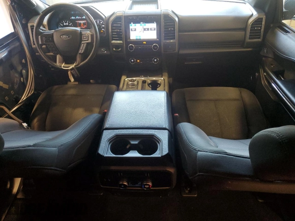 2019 Ford Expedition Max XLT with VIN 1FMJK1JT6KEA58418, listed as a Copart auction lot 50692185 with 105,267 mi miles and Salvage title. Bid and sale history available at DreamBid. Image 8.