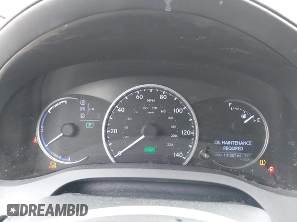2011 Lexus CT 200h with VIN JTHKD5BH6B2037539, listed as a IAAI auction lot 42127056 with 191,007 mi miles and . Bid and sale history available at carsss.com. Image 7.