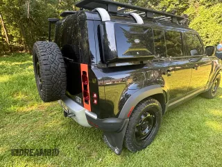 2022 Land Rover Defender S with VIN SALEJ7RX5N2063532, listed as a Copart auction lot 66183175 with 22,966 mi miles and Clean title. Bid and sale history available at DreamBid. Image 4.