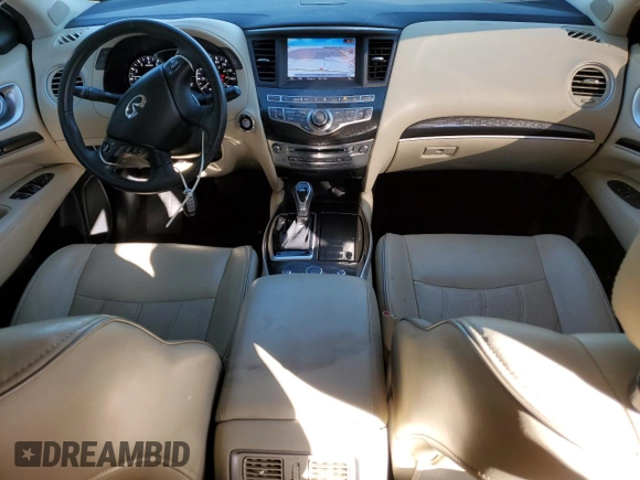 2016 Infiniti QX60 with VIN 5N1AL0MN2GC531738, listed as a Copart auction lot 43287585 with 77,626 mi miles and Salvage Title. Bid and sale history available at carsss.com. Image 8.