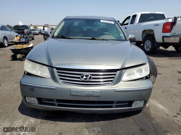 2008 Hyundai Azera Limited with VIN KMHFC46F68A274518, listed as a Copart auction lot 65783404 with 155,888 mi miles and Salvage Title. Bid and sale history available at carsss.com. Image 5.