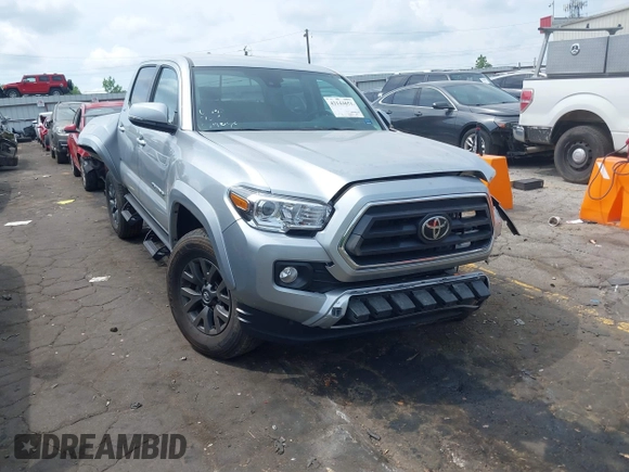 2023 Toyota Tacoma SR with VIN 3TYCZ5AN2PT176554, listed as a IAAI auction lot 42148651 with 15,255 mi miles and . Bid and sale history available at DreamBid. Image 1.