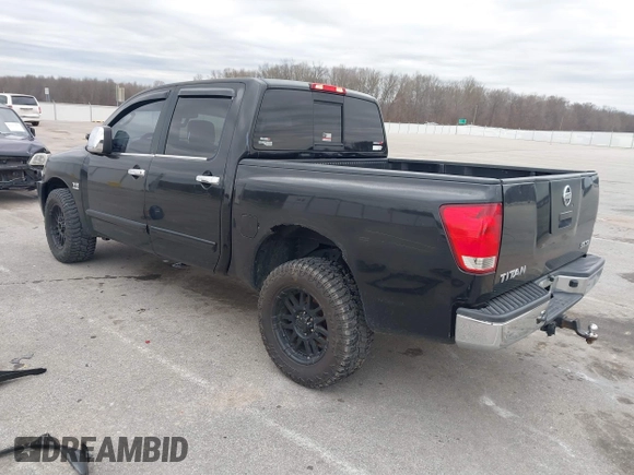 2004 Nissan Titan LE with VIN 1N6AA07B24N524572, listed as a IAAI auction lot 41173741 with 276,755 mi miles and . Bid and sale history available at DreamBid. Image 3.