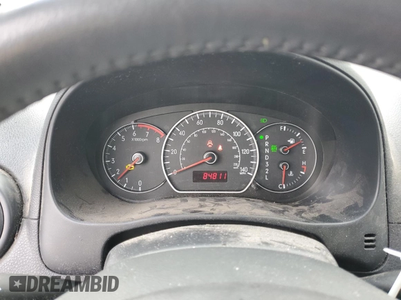 2009 Suzuki SX4 Touring AWD with VIN JS2YB417996201508, listed as a Copart auction lot 44859495 with 84,811 mi miles and Salvage Title. Bid and sale history available at DreamBid. Image 9.