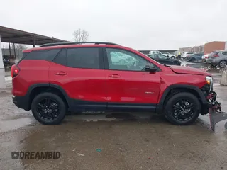 2024 GMC Terrain AT4 with VIN 3GKALYEG1RL386030, listed as a IAAI auction lot 41617586 with 9,658 mi miles and . Bid and sale history available at carsss.com. Image 13.