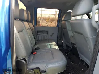 2015 Ford Super Duty F-250 SRW Lariat with VIN 1FT7W2BT1FEB11782, listed as a Copart auction lot 45166165 with 195,876 mi miles and Salvage Title. Bid and sale history available at carsss.com. Image 10.