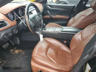 2014 Maserati Ghibli S Q4 with VIN ZAM57RTA3E1089652, listed as a Copart auction lot 42714205 with 89,346 mi miles and Salvage Title. Bid and sale history available at carsss.com. Image 7.
