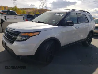 2013 Ford Explorer Sport with VIN 1FM5K8GT2DGB83750, listed as a Copart auction lot 75735654 with 112,283 mi miles and Salvage Title. Bid and sale history available at carsss.com. Image 1.