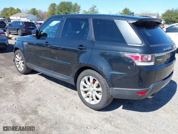 2015 Land Rover Range Rover Sport HSE with VIN SALWR2VF3FA607868, listed as a IAAI auction lot 41811123 with 142,743 mi miles. Bid and sale history available at carsss.com. Image 3.