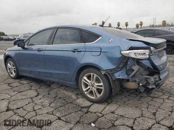 2018 Ford Fusion SE with VIN 3FA6P0HD9JR281283, listed as a Copart auction lot 49253585 with 99,777 mi miles and Salvage Title. Bid and sale history available at carsss.com. Image 2.
