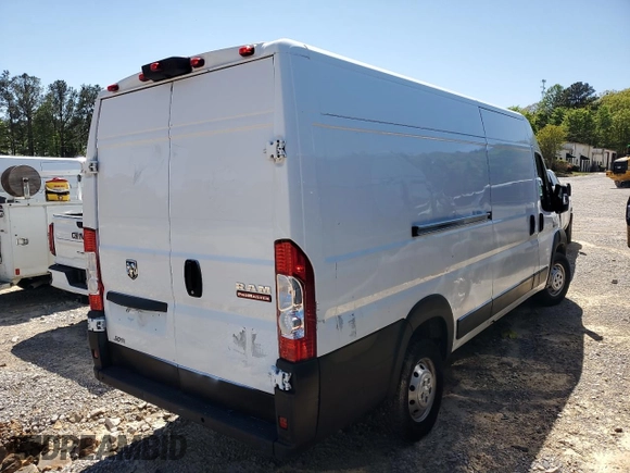 2019 Ram ProMaster Cargo with VIN 3C6URVJG3KE562105, listed as a Copart auction lot 51966005 with 117,550 mi miles and Clean Title. Bid and sale history available at DreamBid. Image 3.