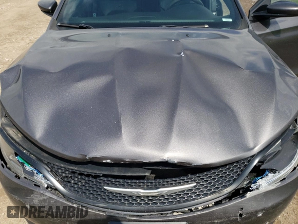2015 Chrysler 200 S with VIN 1C3CCCDG3FN618085, listed as a Copart auction lot 53937485 with 126,686 mi miles and Salvage Title. Bid and sale history available at carsss.com. Image 11.