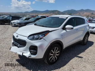 2019 Kia Sportage EX with VIN KNDPNCAC1K7624314, listed as a Copart auction lot 62326775 with 51,813 mi miles and Salvage title. Bid and sale history available at DreamBid. Image 1.