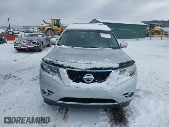 2015 Nissan Pathfinder Platinum z VIN 5N1AR2MM1FC675197, wystawiony jako IAAI lot #41595067 z przebiegiem 96 135 mil mil oraz . Historia ofert i sprzedaży dostępna na DreamBid. Obrazek 12.